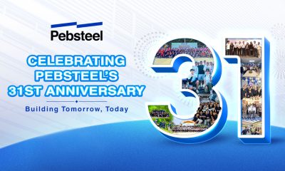 Pebsteel merayakan hari jadinya yang ke 31, menegaskan kembali posisinya sebagai pelopor dalam industri bangunan baja pre-engineered melalui inovasi, kualitas, dan keberlanjutan