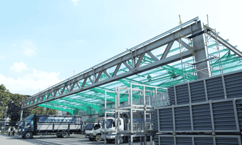 Prinsip penataan pondasi balok baja