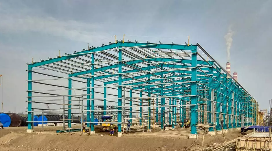 Prefabricated Steel Demineral Building - bangunan struktur baja prefabrikasi