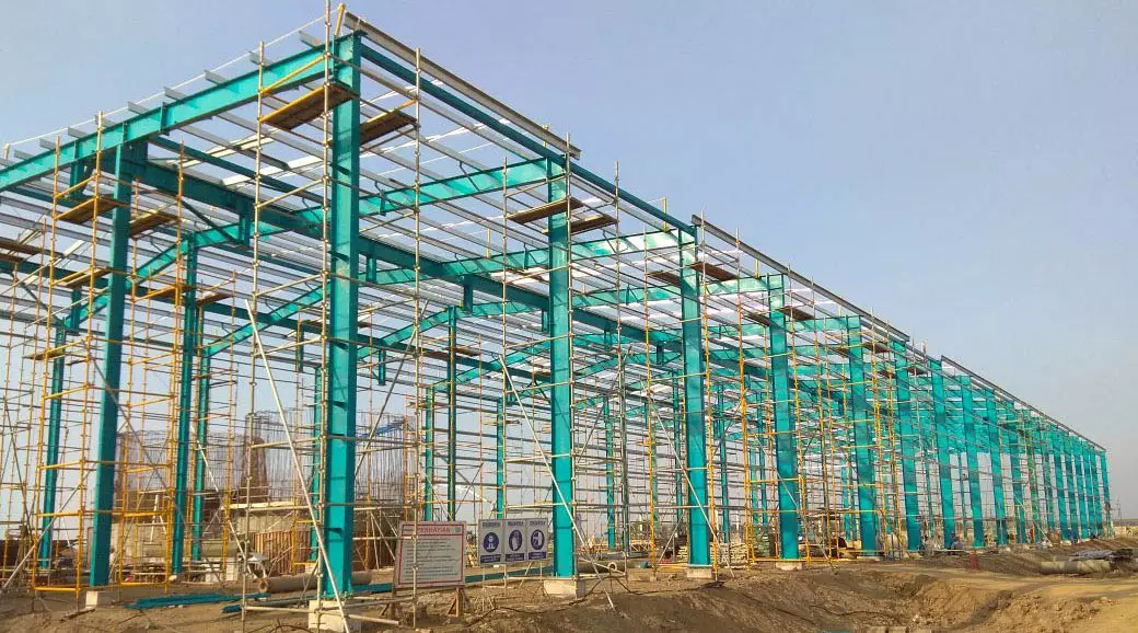 Prefab Steel Demineral Building - bangunan struktur baja prefabrikasi
