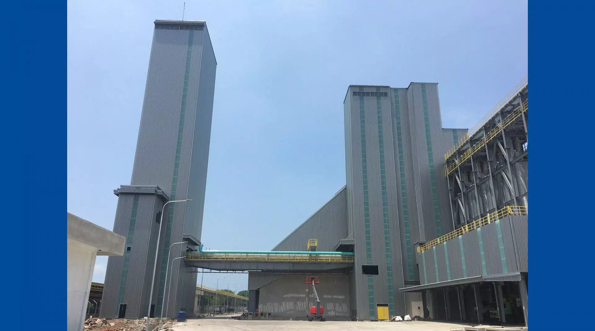 Eco-friendly Indonesian Prefab steel Grain Bulk Storage - bangunan struktur baja prefabrikasi