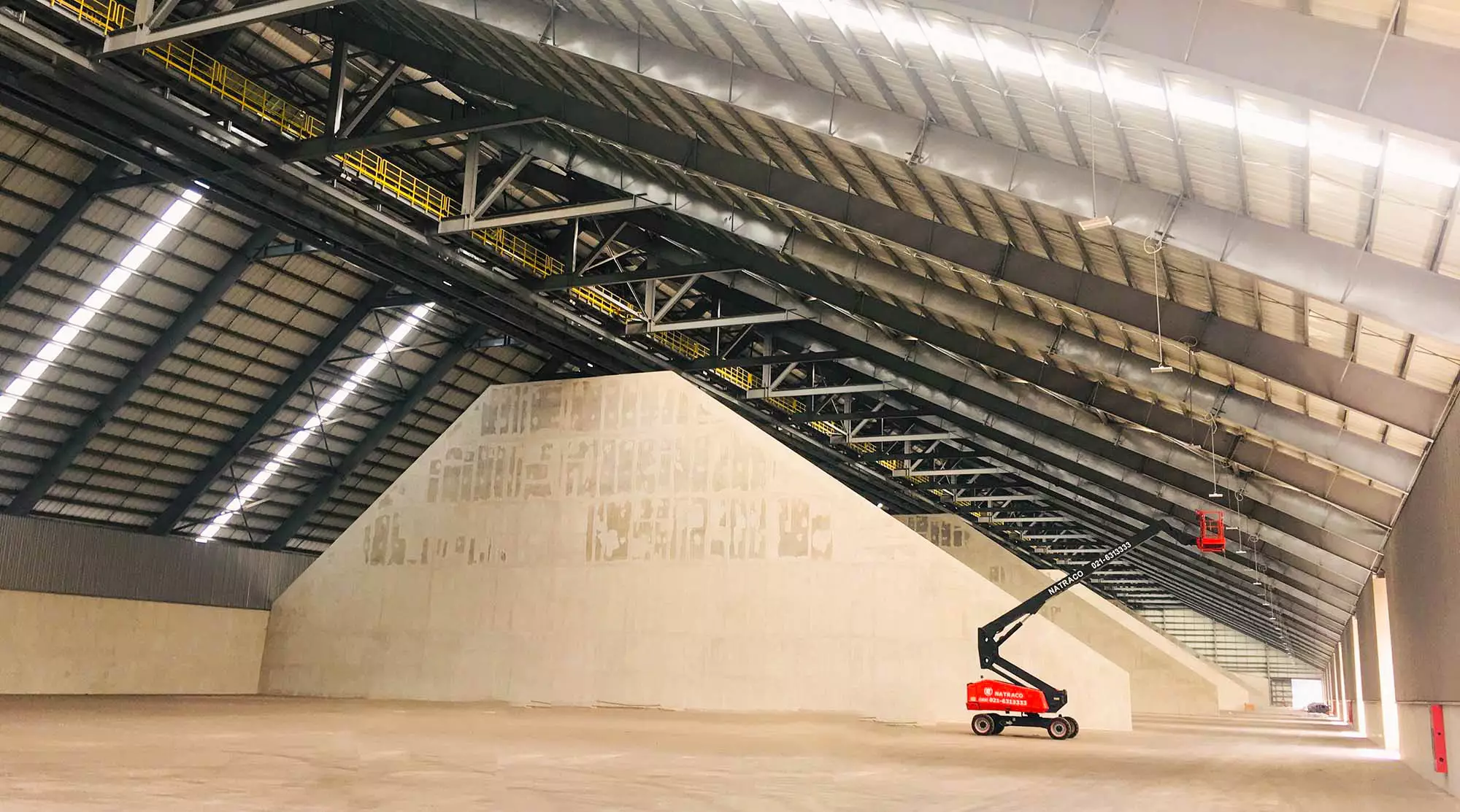 Morden Prefab steel Grain Bulk Storage Indonesia -