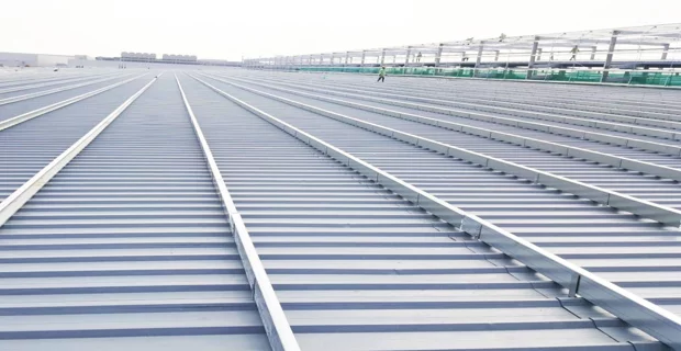 Prefab steel building with GalvaPeb project - bangunan struktur baja prefabrikasi