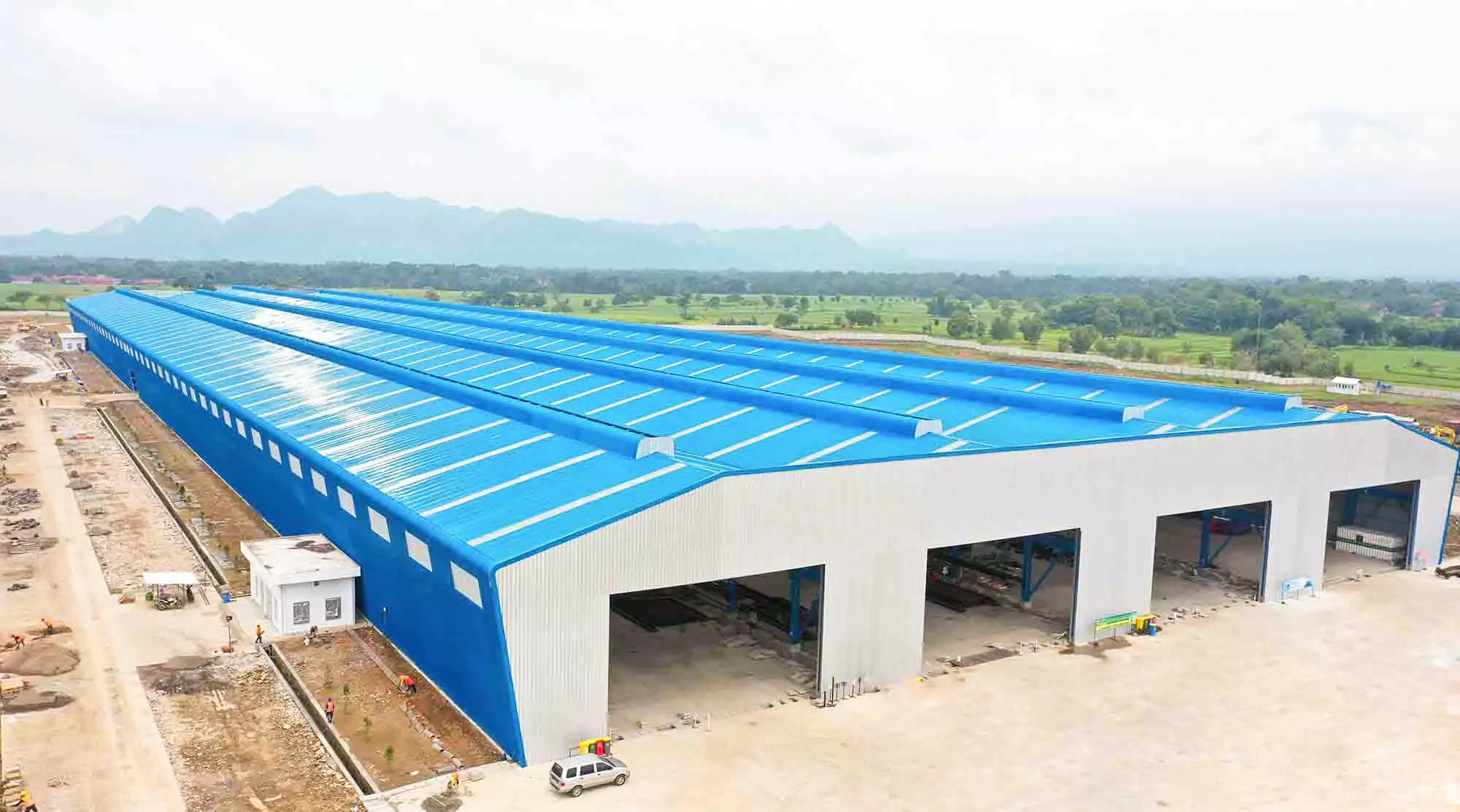 Prefab Steel Manufacturing Factory Indonesia - bangunan struktur baja prefabrikasi
