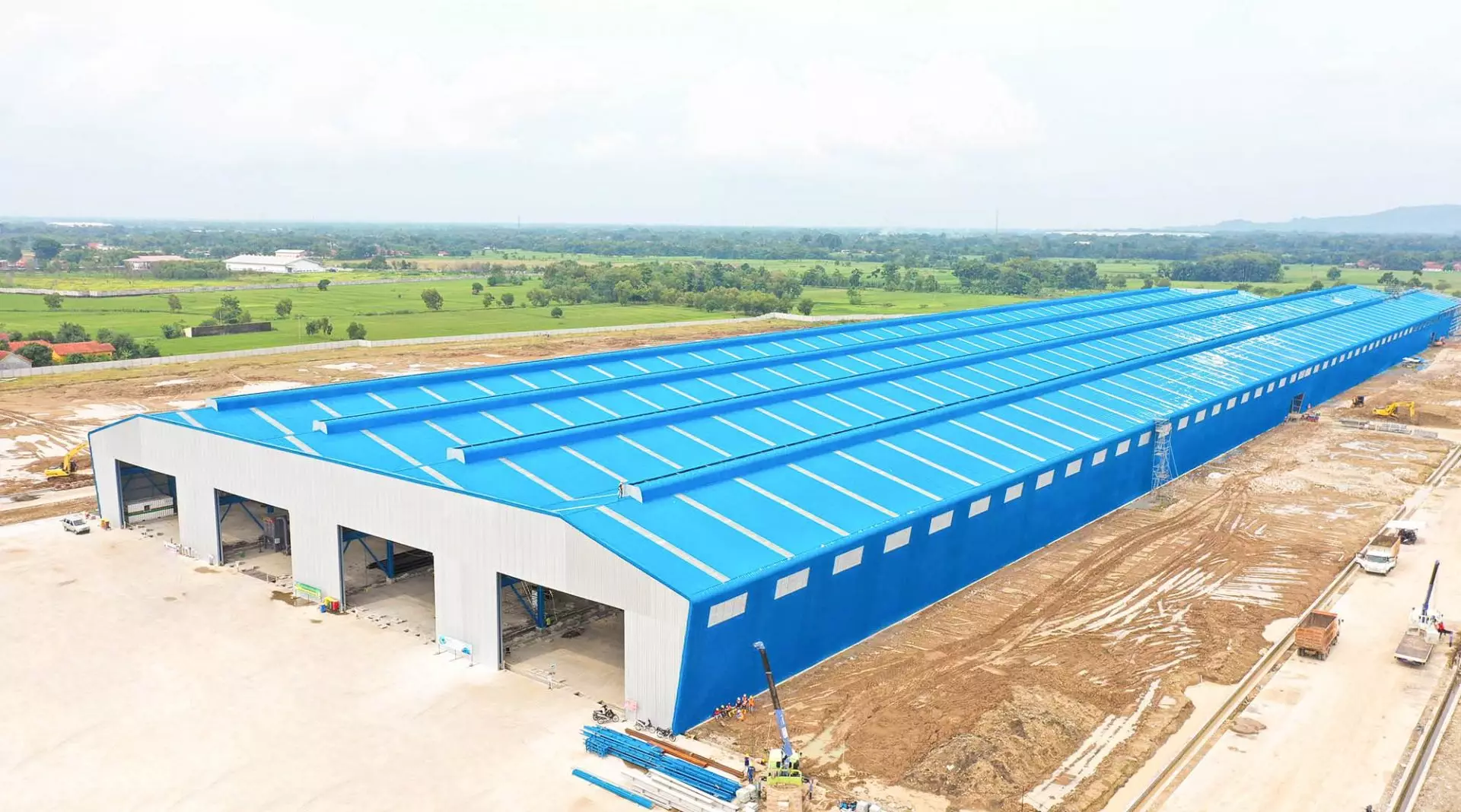 Modern Prefabricated Steel Manufacturing Factory Indonesia - bangunan struktur baja prefabrikasi