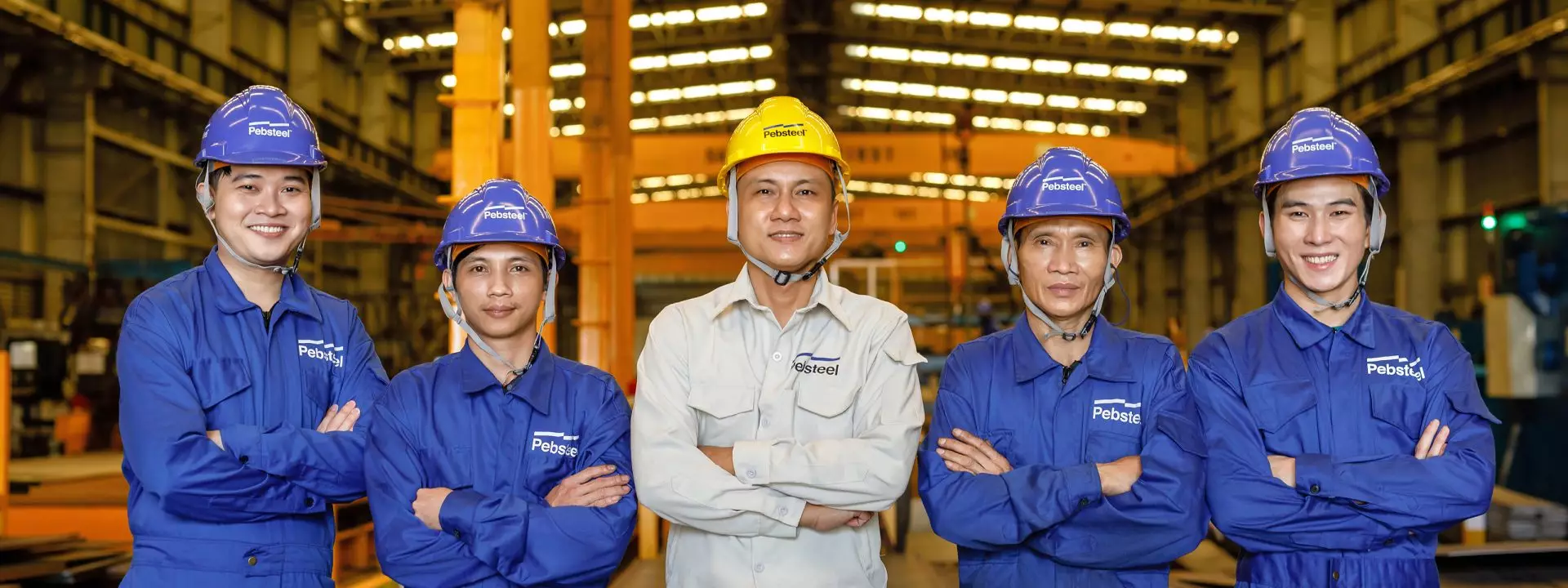 Pebsteel prefabricated steel building workforce - tenaga kerja bangunan struktur baja