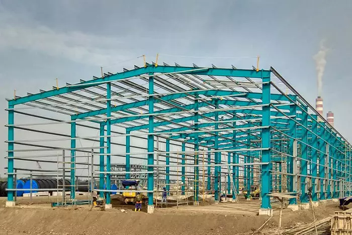Prefabricated demiral steel buidling - bangunan struktur baja prefabrikasi