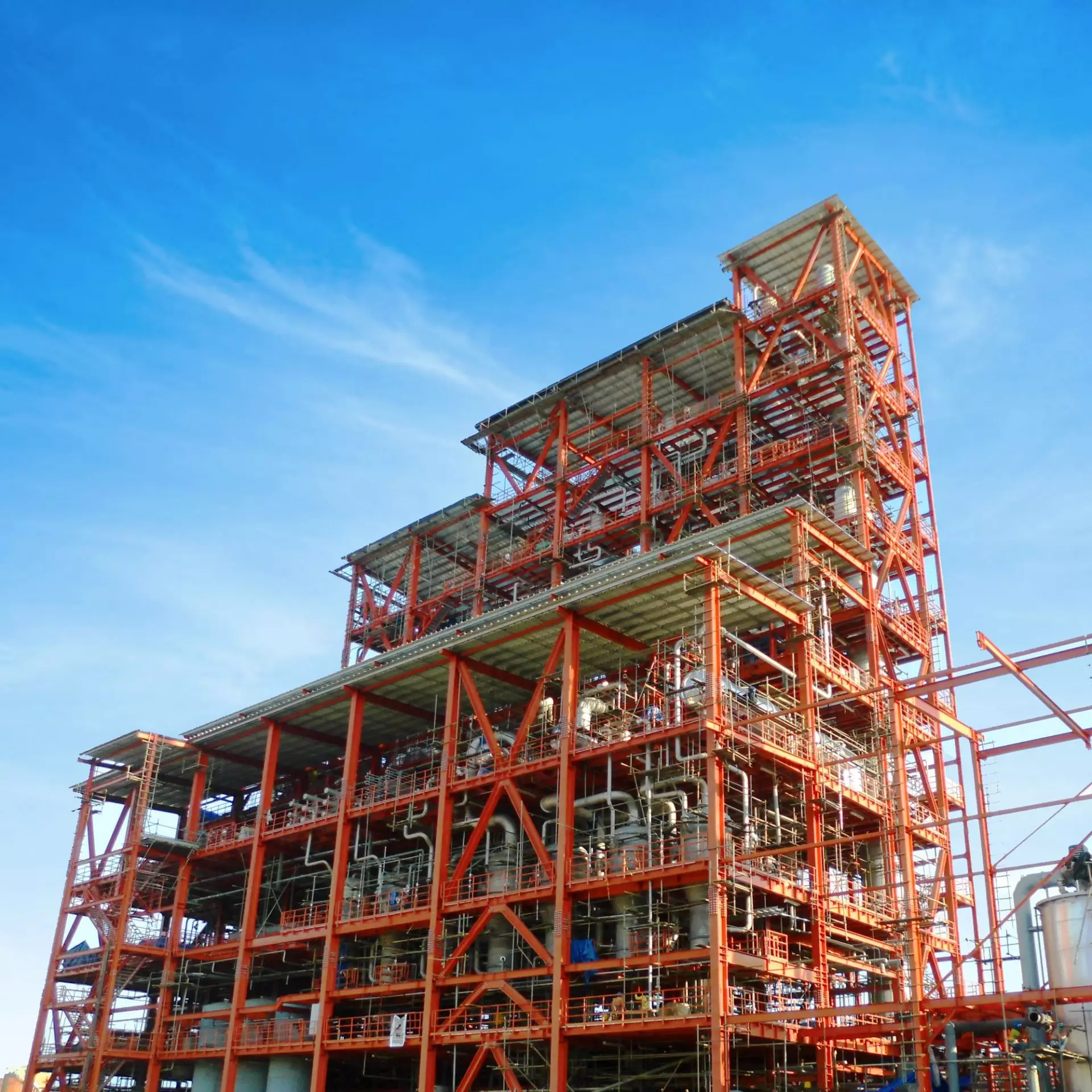 Unilever prefabricated steel building project - solusi bangunan struktur baja