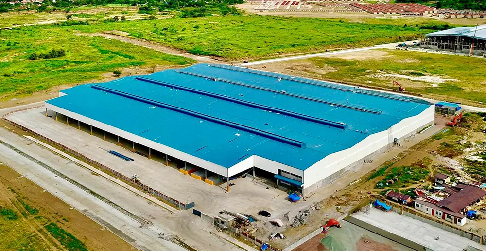prefabricated steel building project